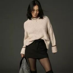 Women’s Maeve Margaret Mock Neck Sweater